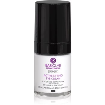 BasicLab Dermocosmetics Copperis cremă de ochi cu efect de lifting pentru noapte - imagine 2